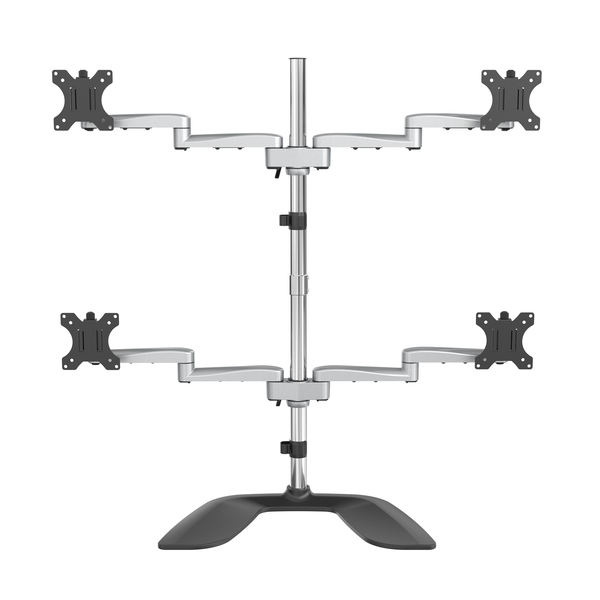 Startech.Com Quad-Monitor Stand - For up to 32" VESA Mount Monitors ARMQUADSS